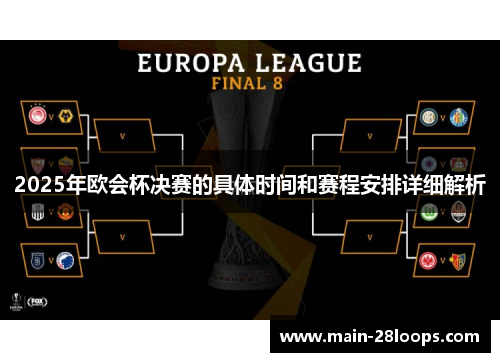 2025年欧会杯决赛的具体时间和赛程安排详细解析